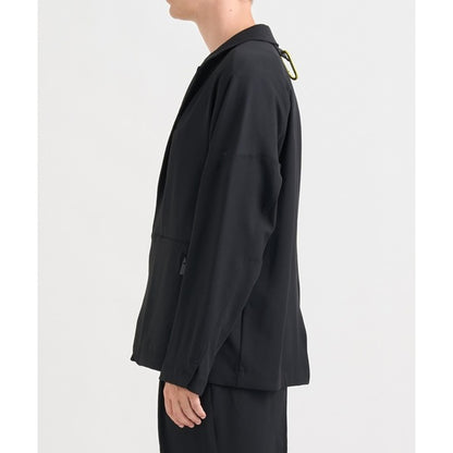WHITE MOUNTAINEERING LAPEL JACKET-BLACK