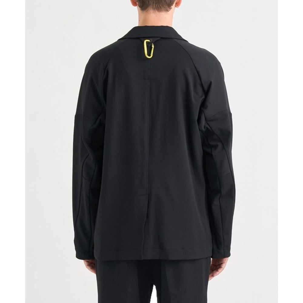 WHITE MOUNTAINEERING LAPEL JACKET-BLACK