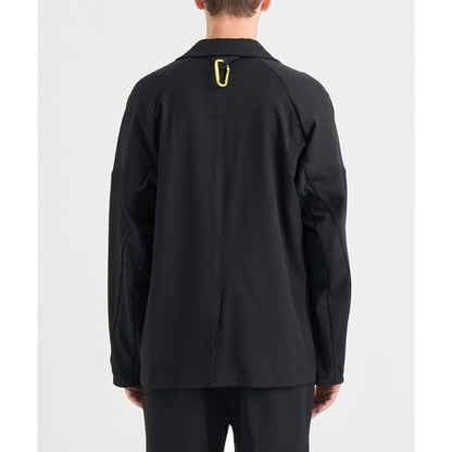 WHITE MOUNTAINEERING LAPEL JACKET-BLACK
