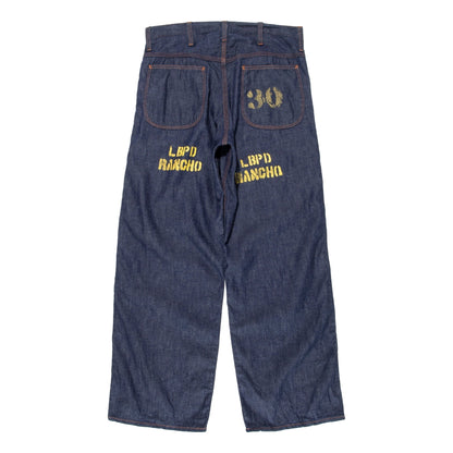 BOWWOW LBPD PRISONER DENIM PANTS-INDIGO