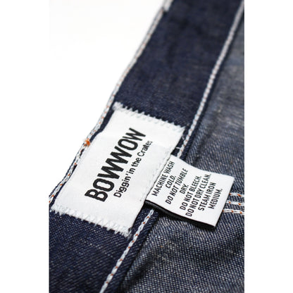BOWWOW LBPD PRISONER DENIM PANTS-INDIGO