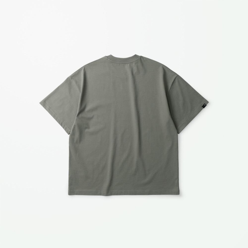 MADNESS LIFE IS A CRAZY RIDE HYBRID T-SHIRT-TAUPE