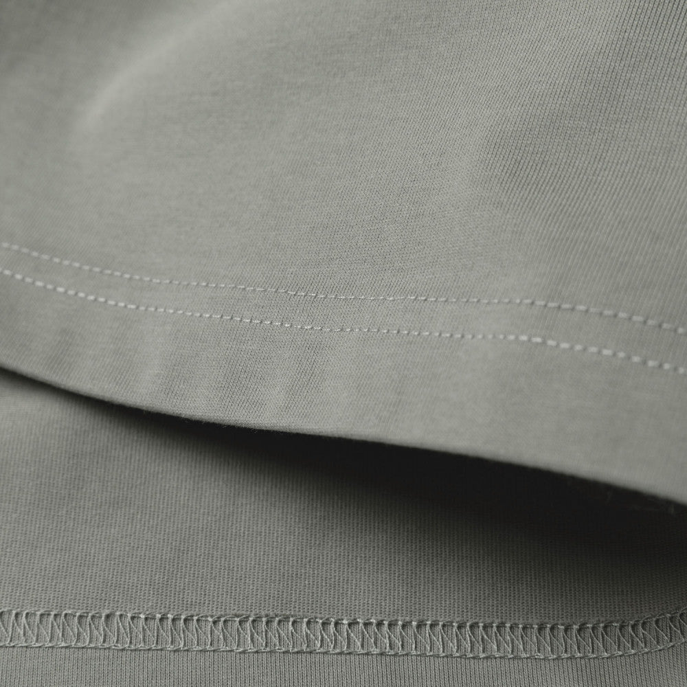 MADNESS LIFE IS A CRAZY RIDE HYBRID T-SHIRT-TAUPE