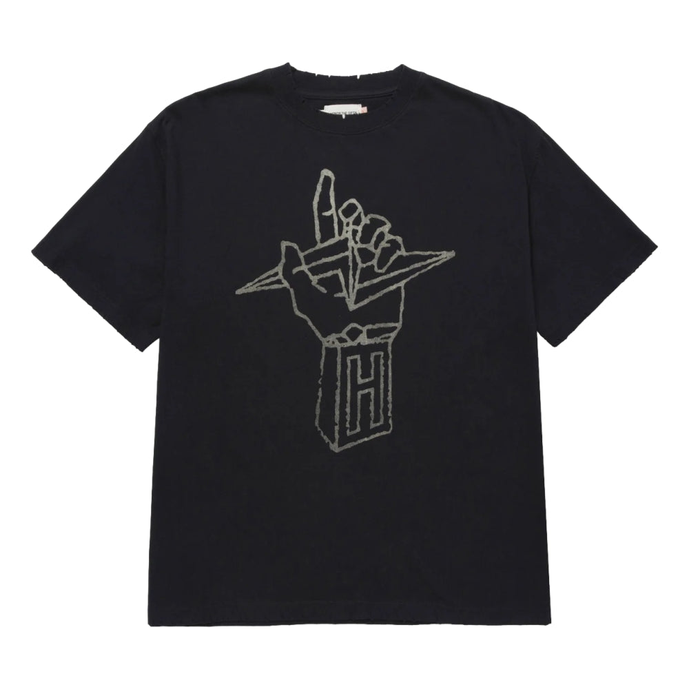 HONOR THE GIFT LIGHTING HAND TEE-BLACK