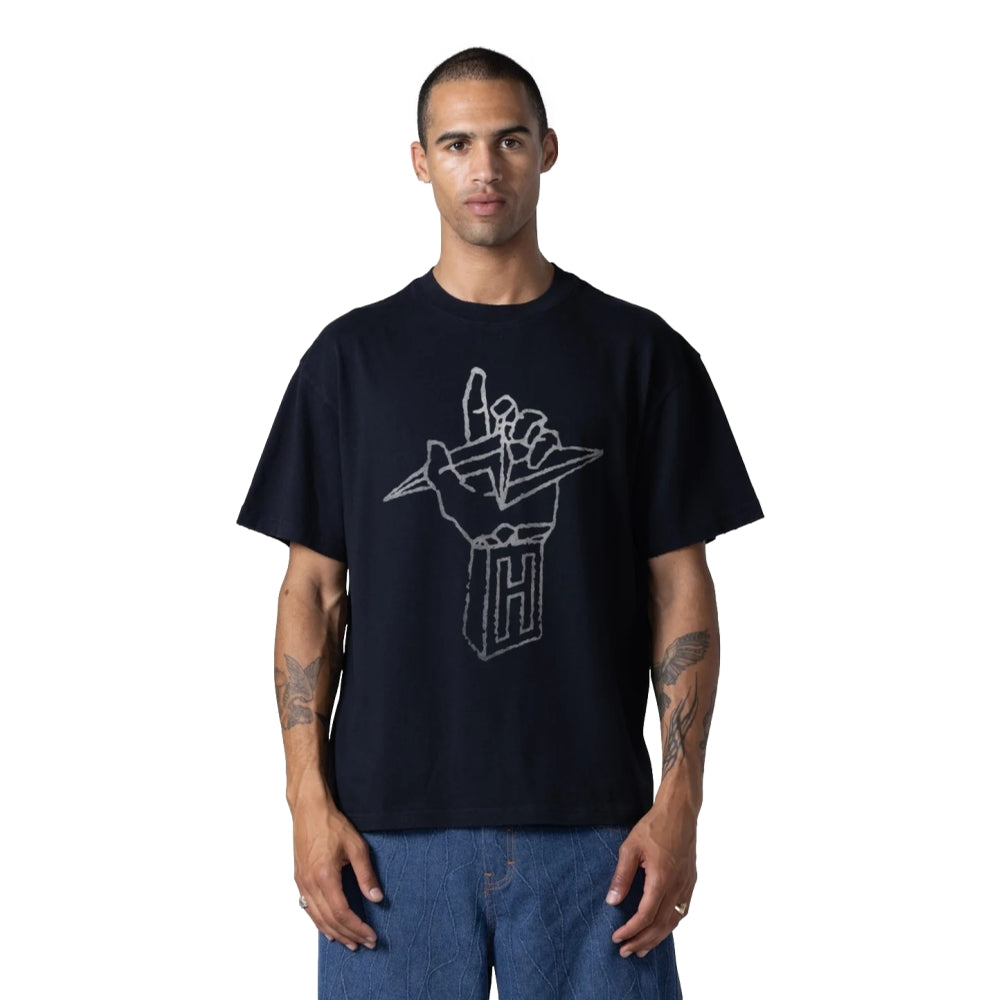 HONOR THE GIFT LIGHTING HAND TEE-BLACK