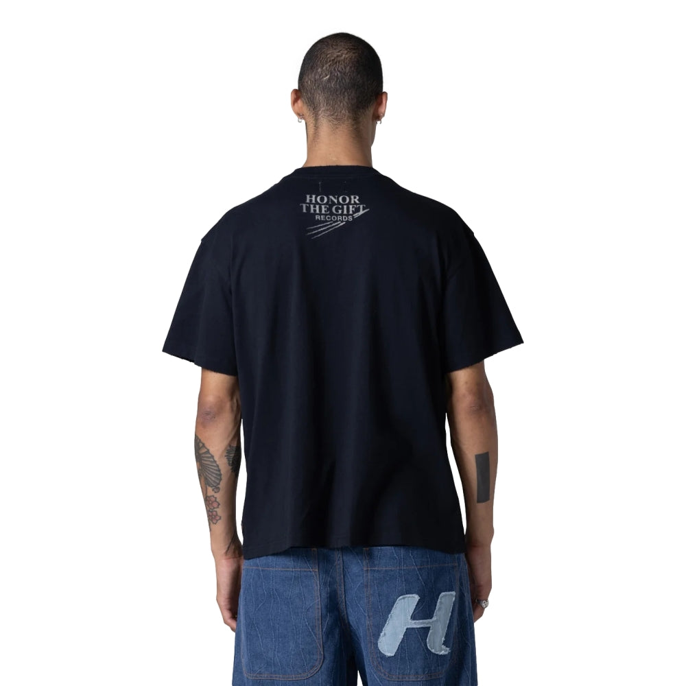 HONOR THE GIFT LIGHTING HAND TEE-BLACK