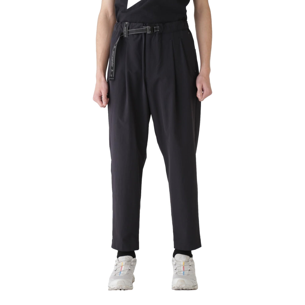 AND WANDER LIGHT W CLOTH PANTS-BLACK