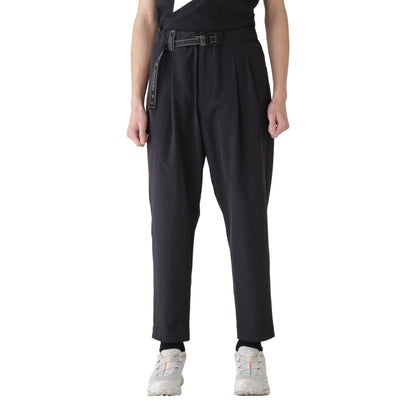 AND WANDER LIGHT W CLOTH PANTS-BLACK