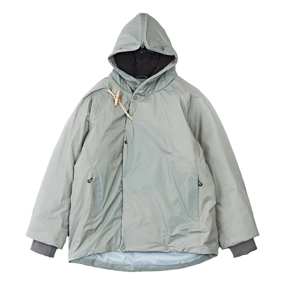 NORBIT LIGHT WEIGHT 3 LAYER SHELL PADDING JACKET-GREY