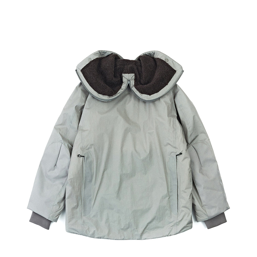 NORBIT LIGHT WEIGHT 3 LAYER SHELL PADDING JACKET-GREY