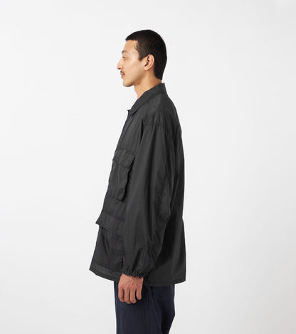 Nanamica LIGHT WEIGHT FIELD JACKET-BLACK