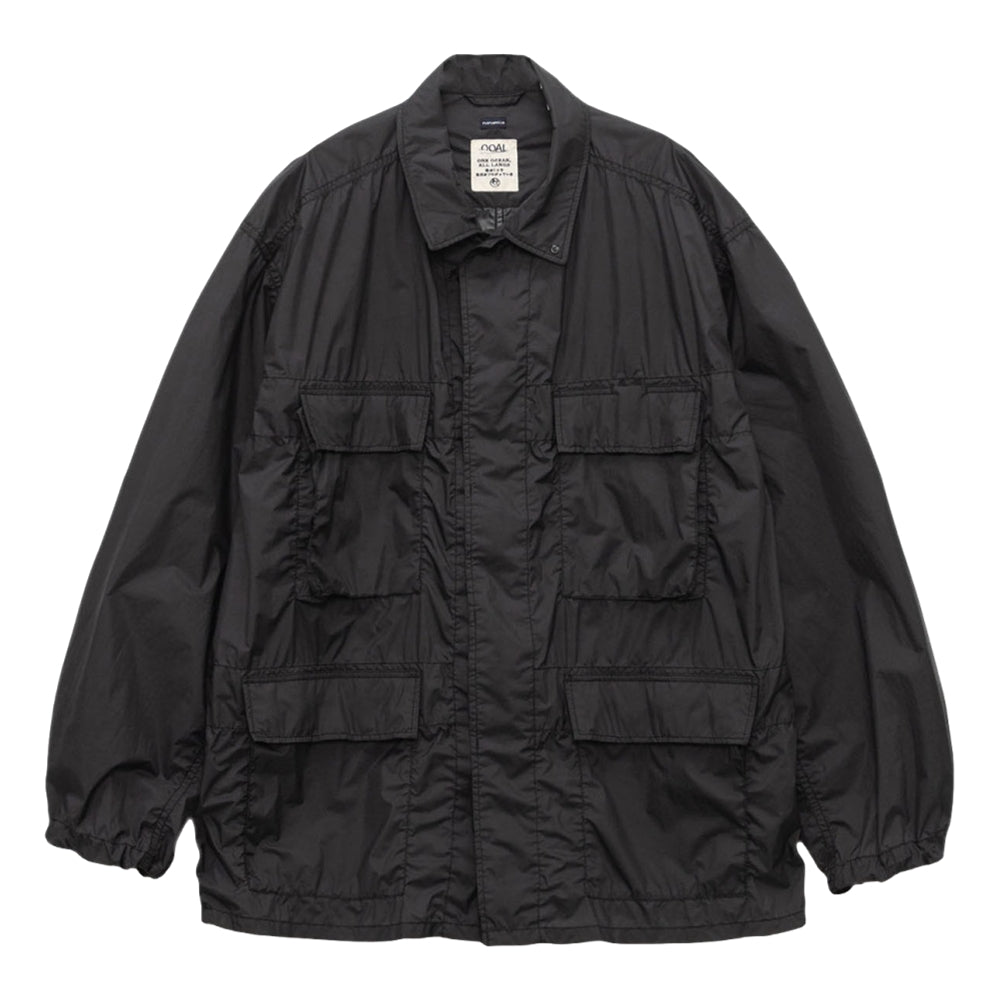Nanamica LIGHT WEIGHT FIELD JACKET-BLACK