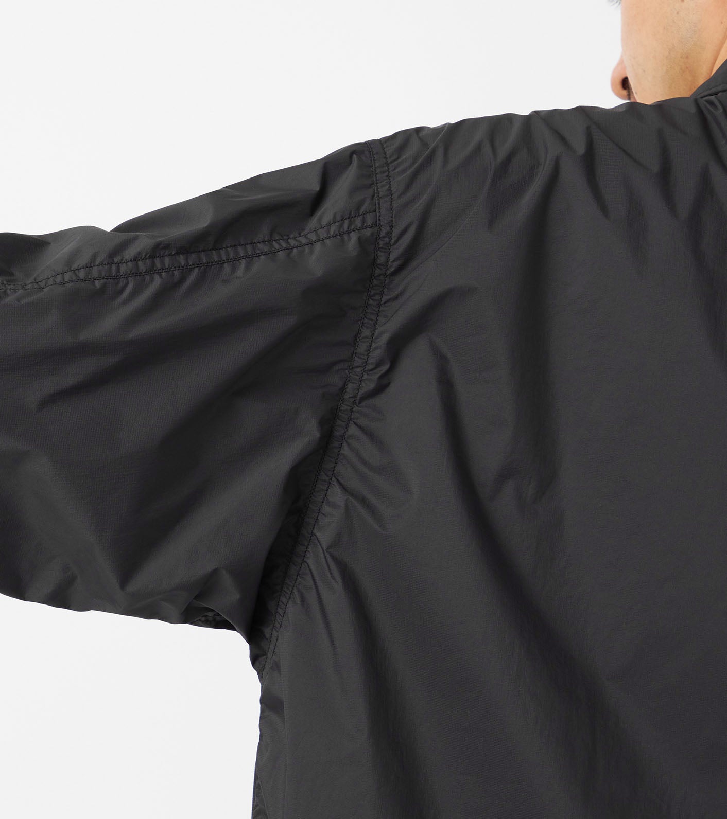 Nanamica LIGHT WEIGHT FIELD JACKET-BLACK