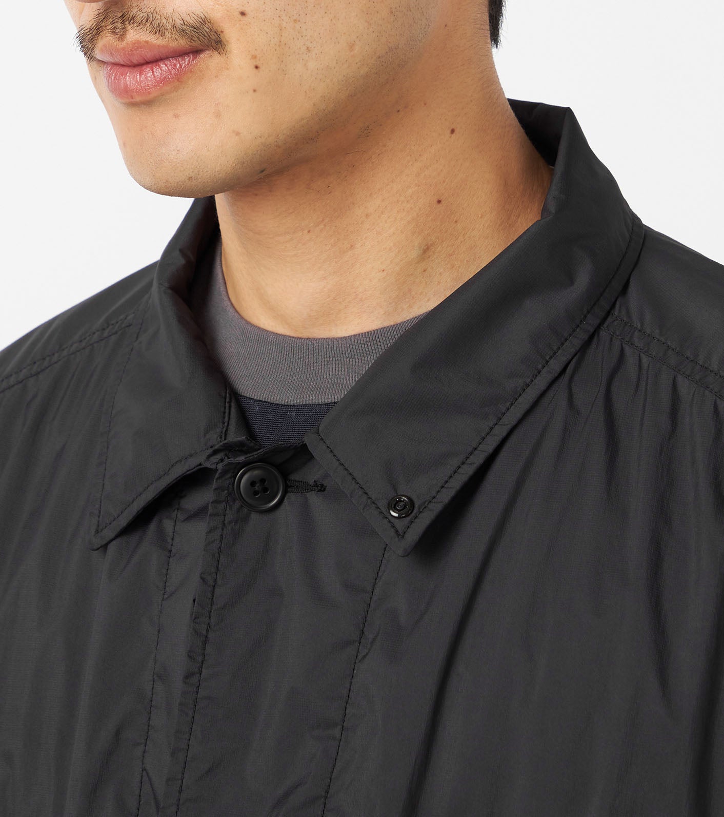 Nanamica LIGHT WEIGHT FIELD JACKET-BLACK