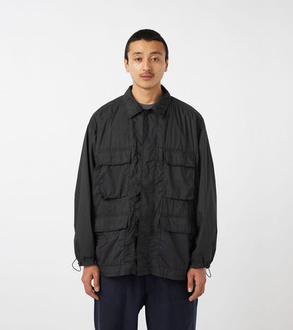 Nanamica LIGHT WEIGHT FIELD JACKET-BLACK