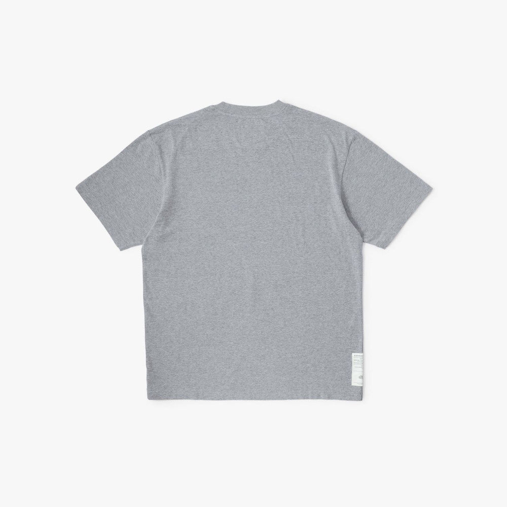 MADNESS LOGO TEE (FABRIC BY JAPAN)-HEATHER GREY