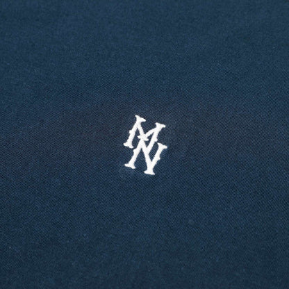 MADNESS LOGO TEE (FABRIC BY JAPAN)-NAVY