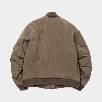 MEANSWHILE LOOP ZIP MA1-KHAKI