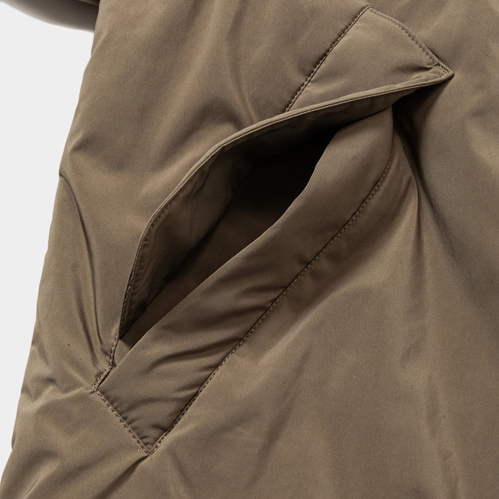 MEANSWHILE LOOP ZIP MA1-KHAKI