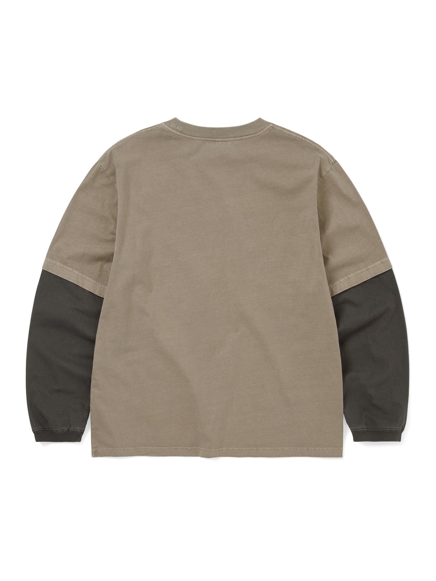 THIS IS NEVER THAT LAYERED L/S TEE-DESERT GREY