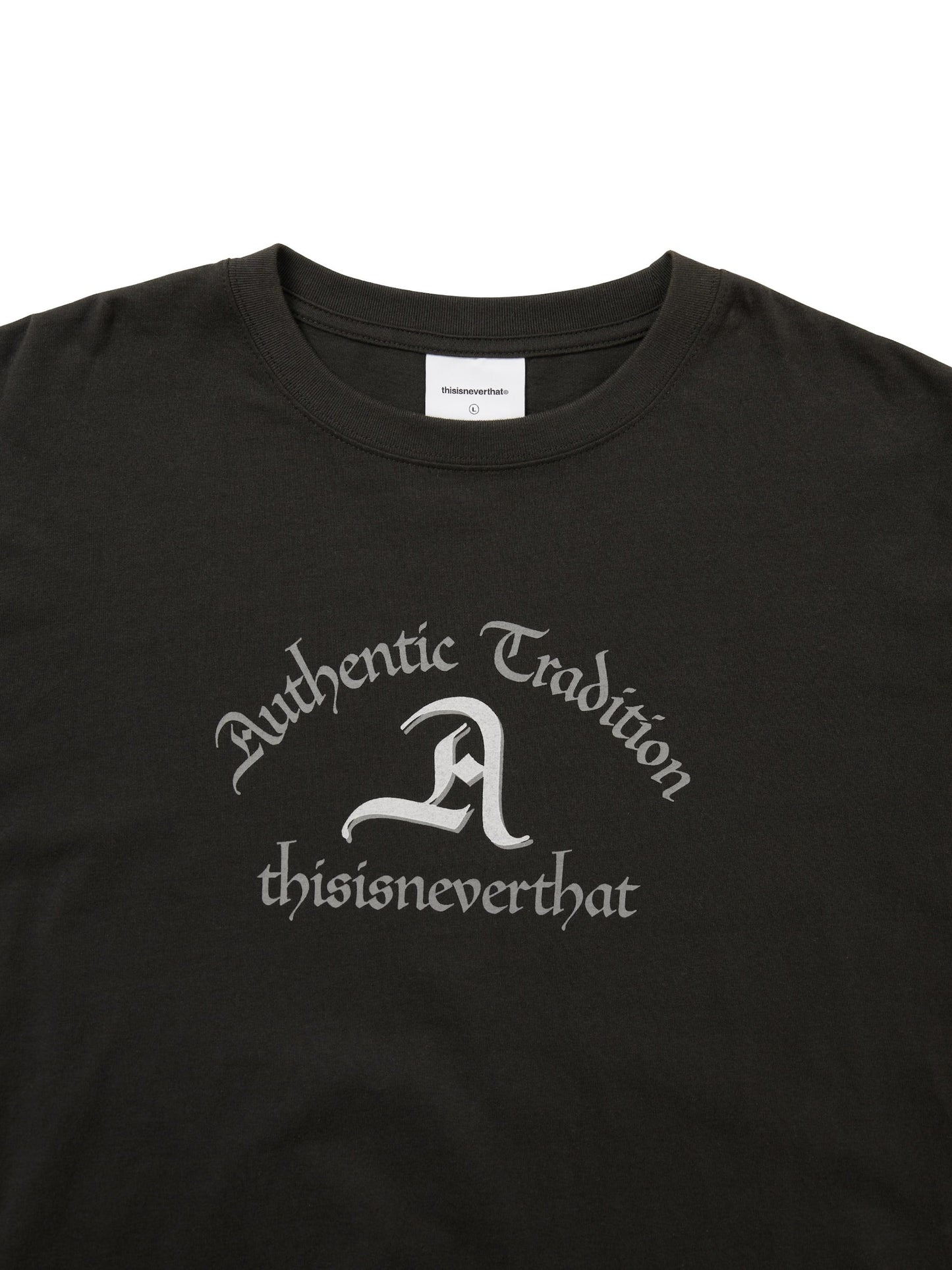 THIS IS NEVER THAT LAYERED L/S TEE-OFF BLACK