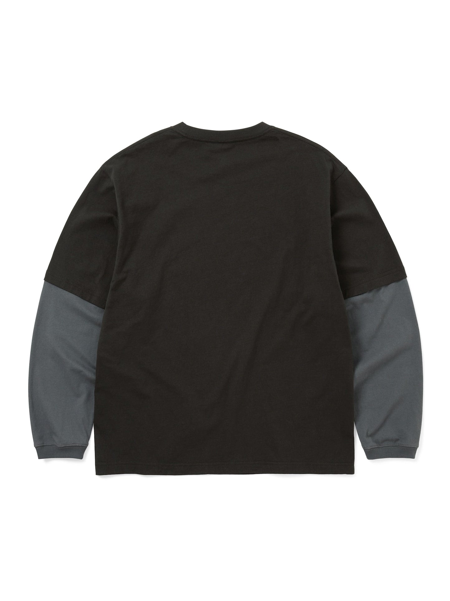 THIS IS NEVER THAT LAYERED L/S TEE-OFF BLACK