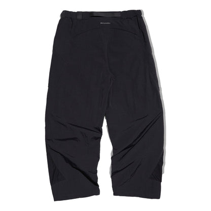 NINE POINT NINE LIGHT CURVE MESH PANTS-BLACK