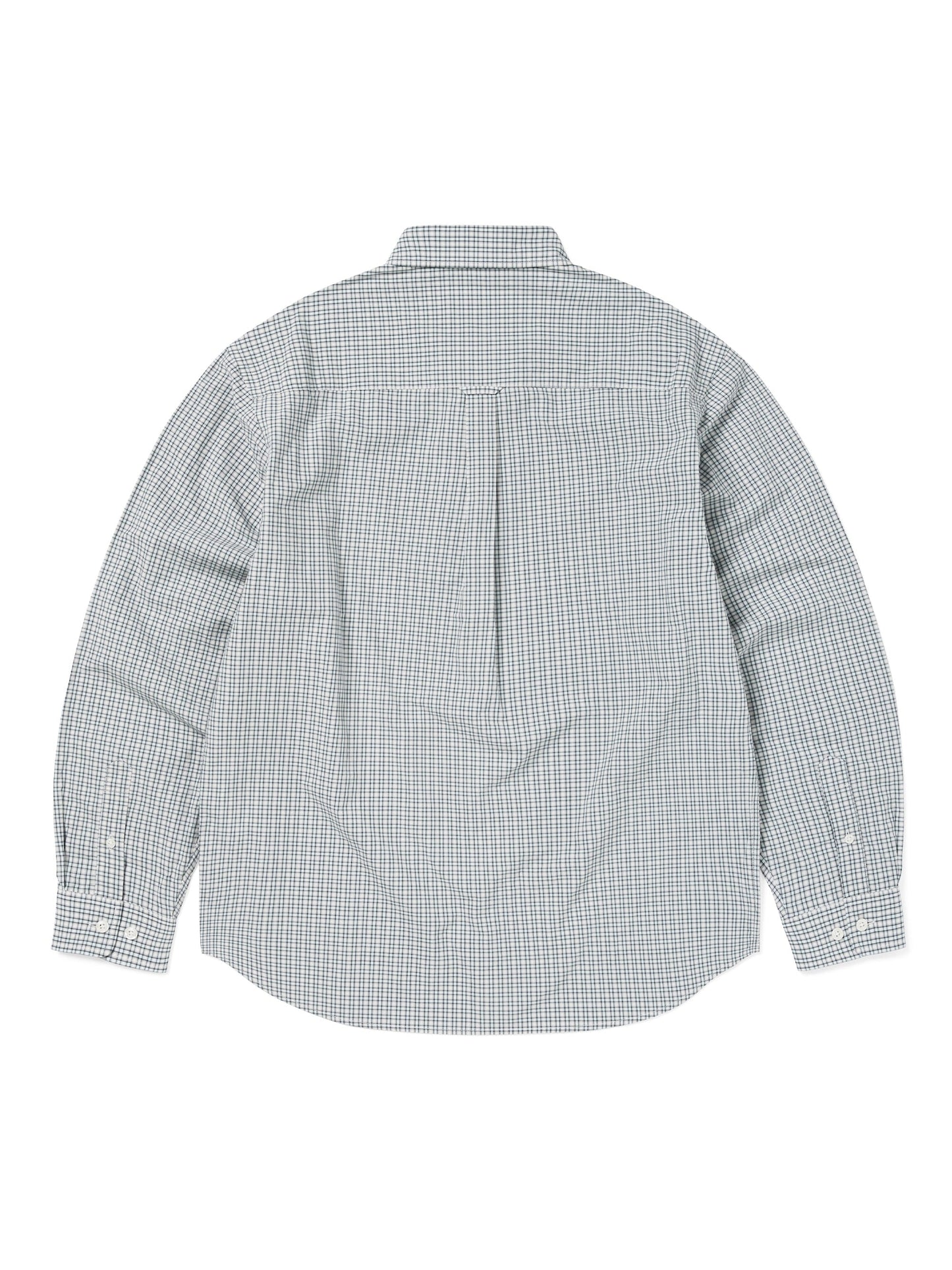 THIS IS NEVER THAT LIGHTWEIGHT PLAID SHIRT-IVORY