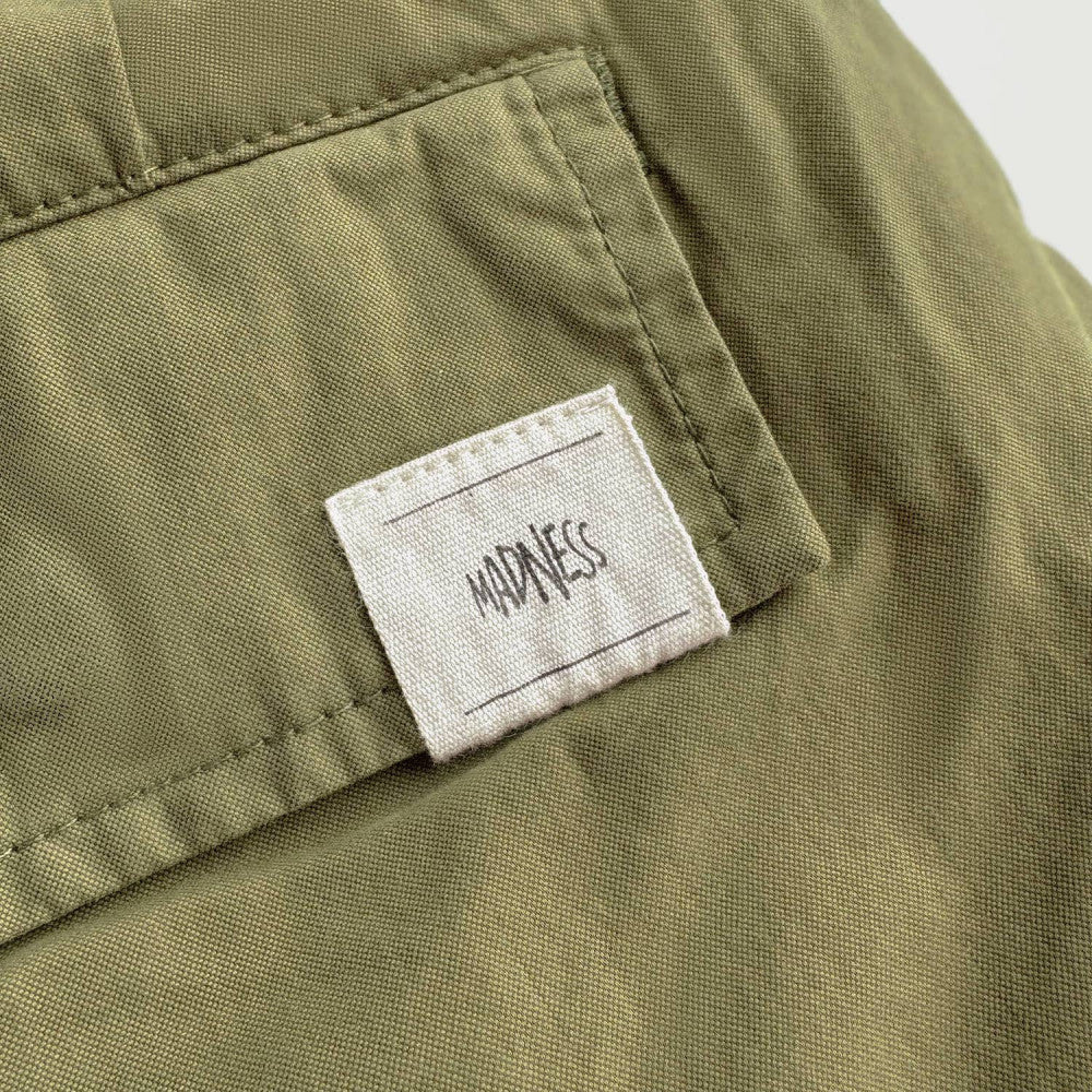 MADNESS M-65 LIGHTWEIGHT CARGO SHORTS-GREEN