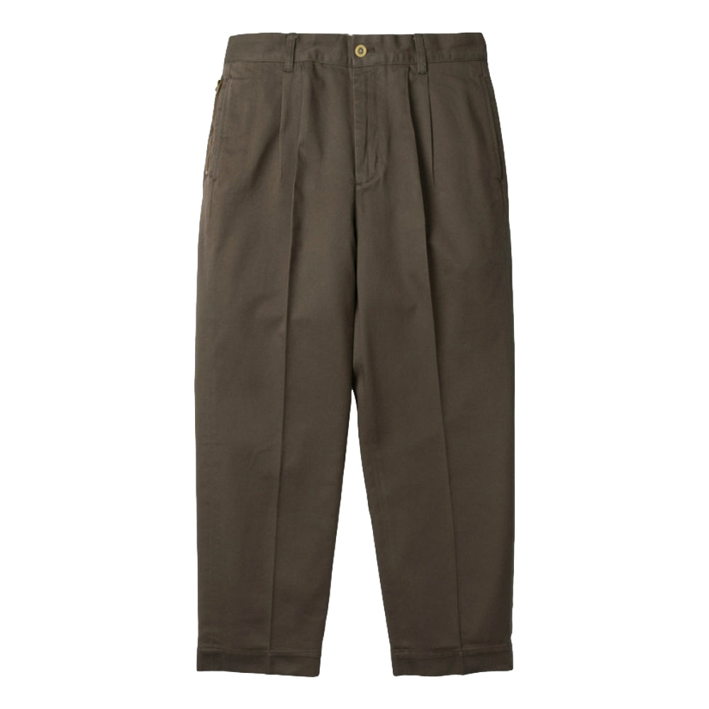 MADNESS 10s DRILL CHINO (FABRIC BY JAPAN)-CHOCOLATE