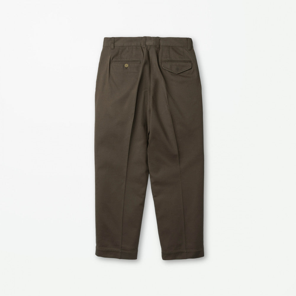MADNESS 10s DRILL CHINO (FABRIC BY JAPAN)-CHOCOLATE
