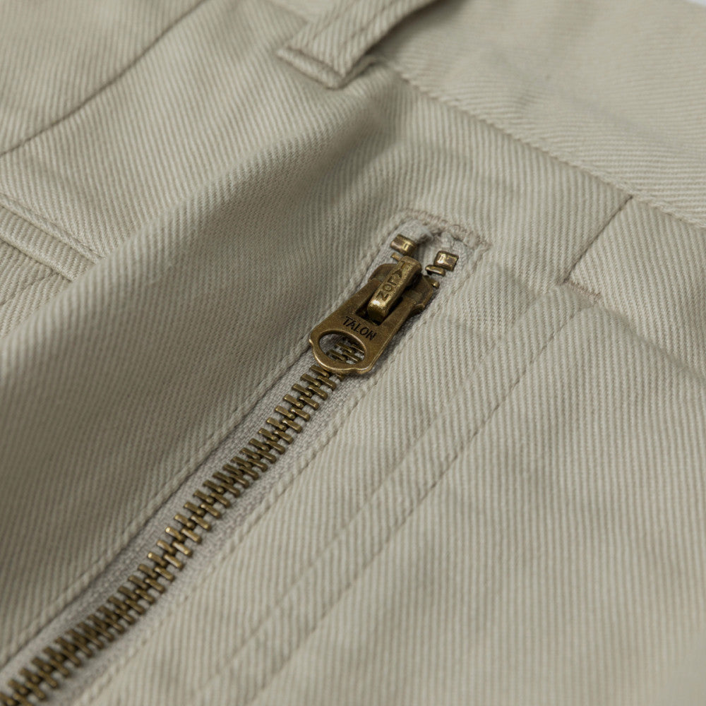 MADNESS 10s DRILL CHINO (FABRIC BY JAPAN)-OFF WHITE