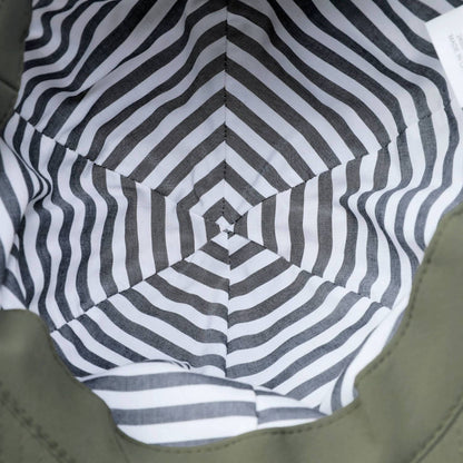 MADNESS 6 PANEL CAP (FABRIC BY JAPAN)-ARMY GREEN