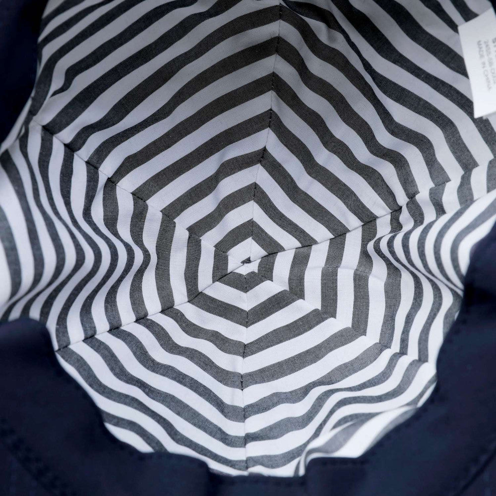 MADNESS 6 PANEL CAP (FABRIC BY JAPAN)-NAVY