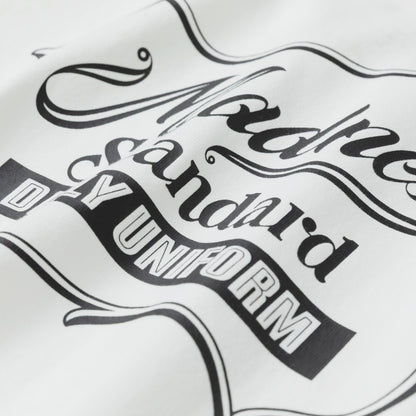 MADNESS BADGE (L) UNIFORM T-SHIRT-WHITE