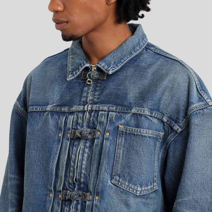 MADNESS DENIM KUNG FU JACKET