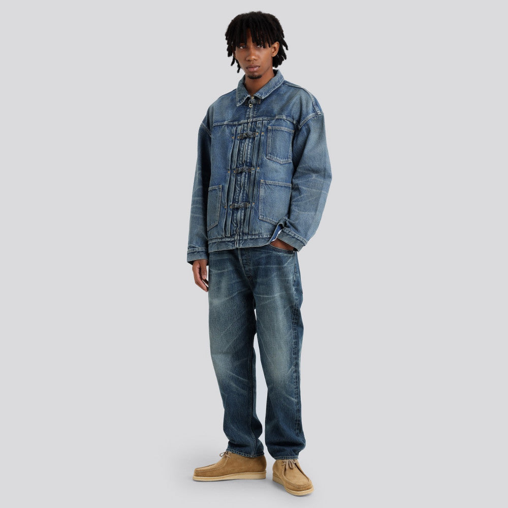 MADNESS DENIM KUNG FU JACKET