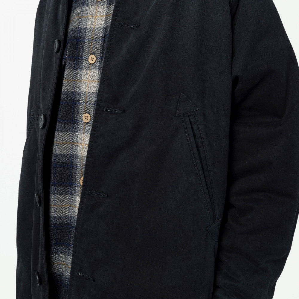 MADNESS FOREST RANGER OVERCOAT (DAILY USE BLACK EDITION) (MADE IN JAPAN) -BLACK