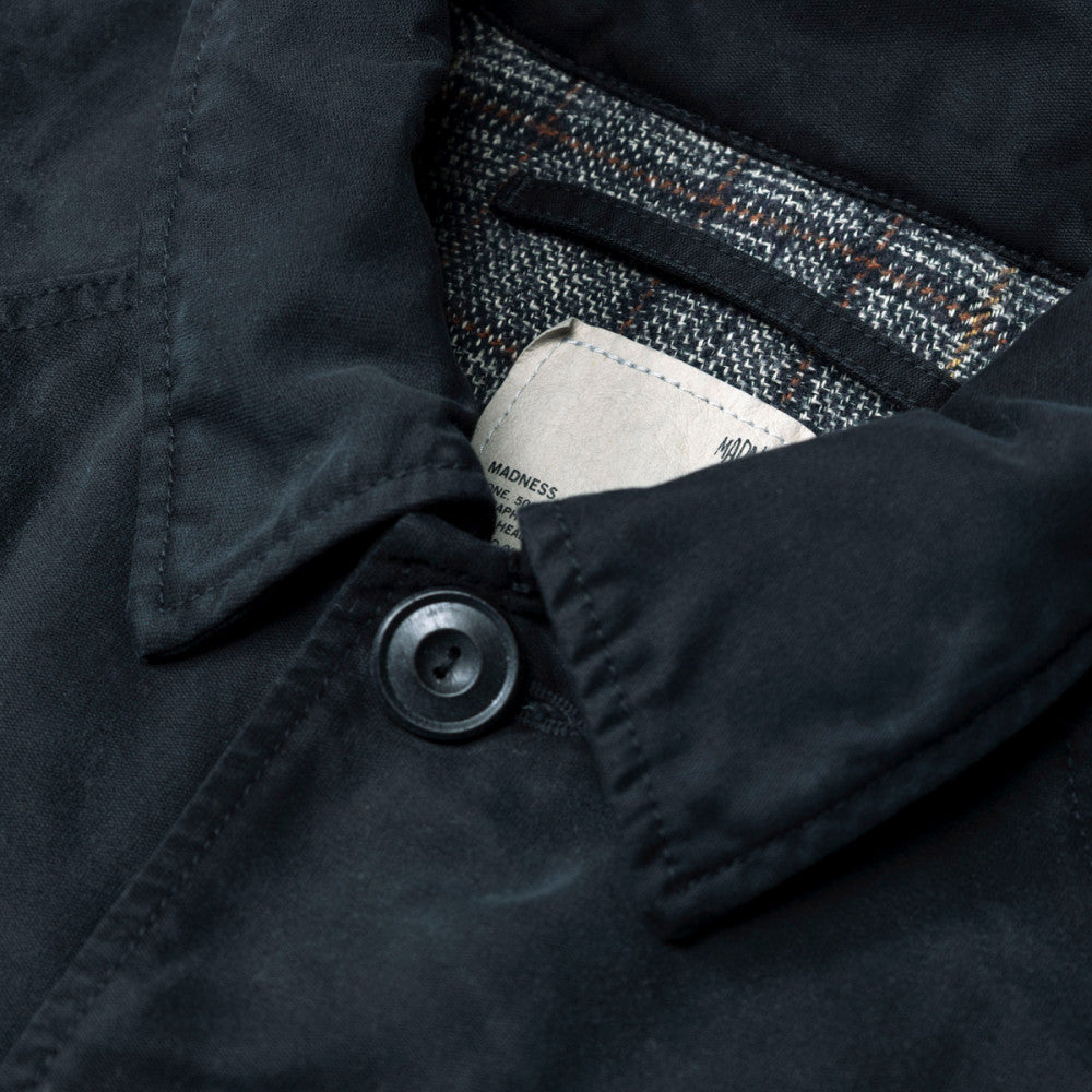 MADNESS FOREST RANGER OVERCOAT (DAILY USE BLACK EDITION) (MADE IN JAPAN) -BLACK