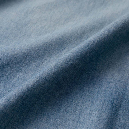 MADNESS HARD AGING CHAMBRAY NEP BD SHIRT (MADE IN JAPAN)-INDIGO