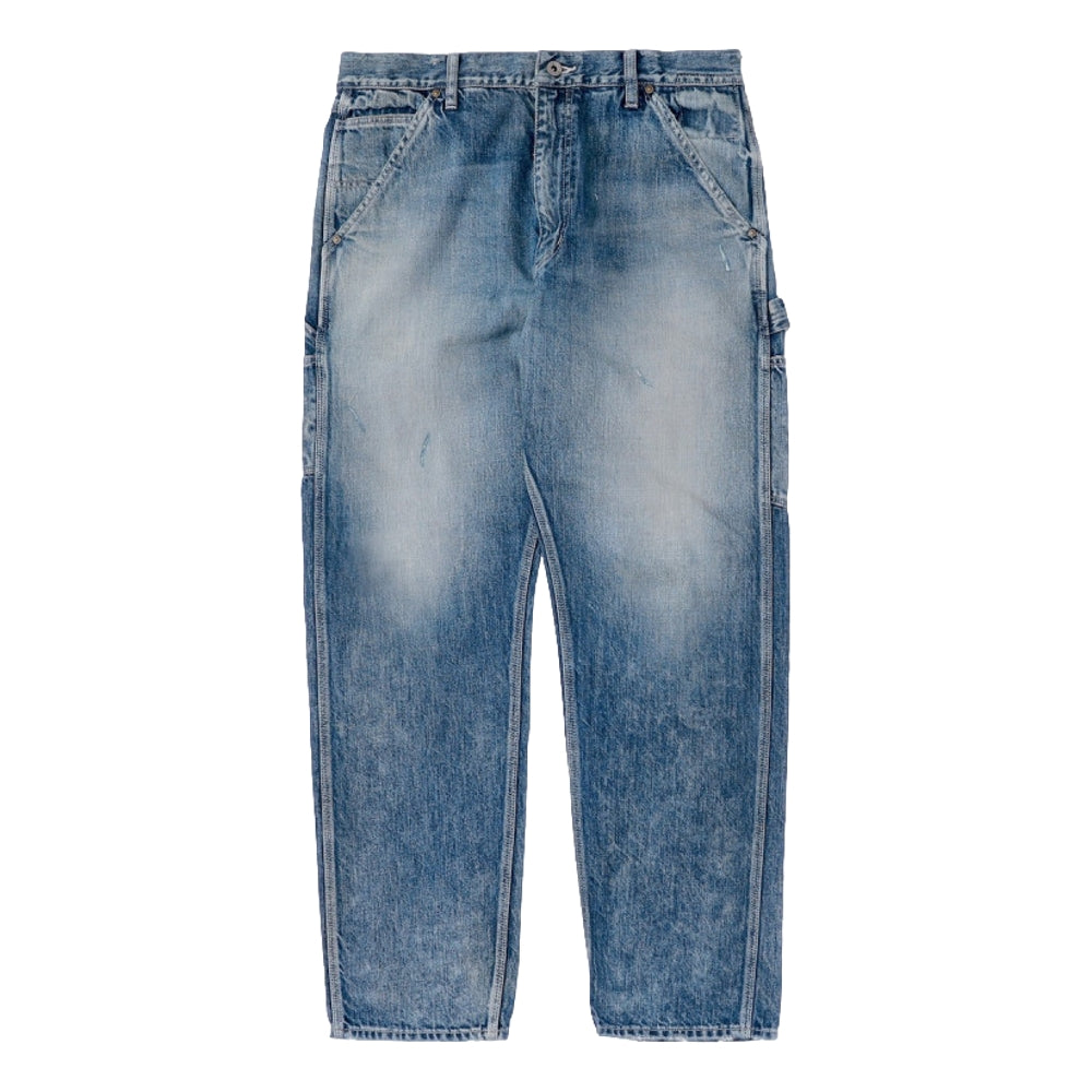 MADNESS HEAVY WASHED WORKER JEANS (MADE IN JAPAN)-INDIGO