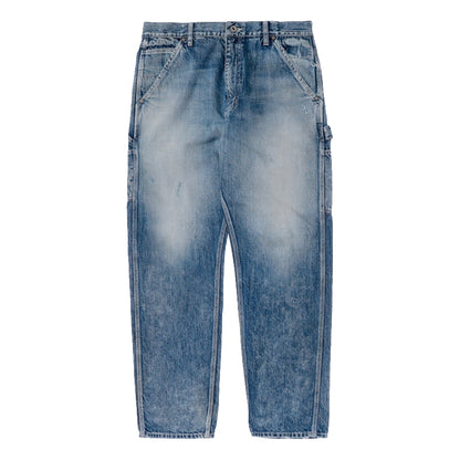 MADNESS HEAVY WASHED WORKER JEANS (MADE IN JAPAN)-INDIGO
