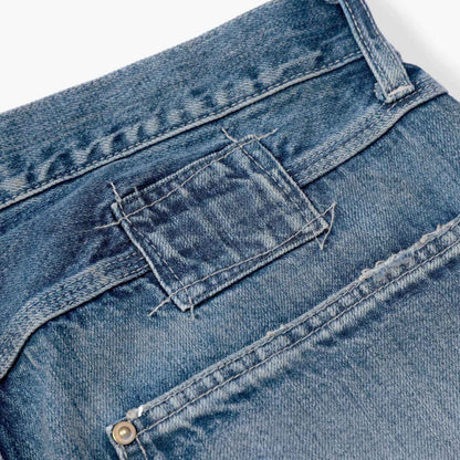 MADNESS HEAVY WASHED WORKER JEANS (MADE IN JAPAN)-INDIGO