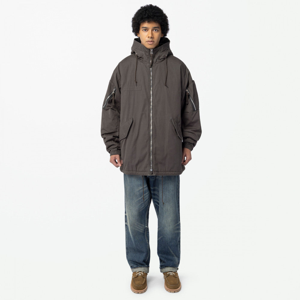 MADNESS MIL-TYPE MOD M51 FIELD COAT-SULFUR BLACK