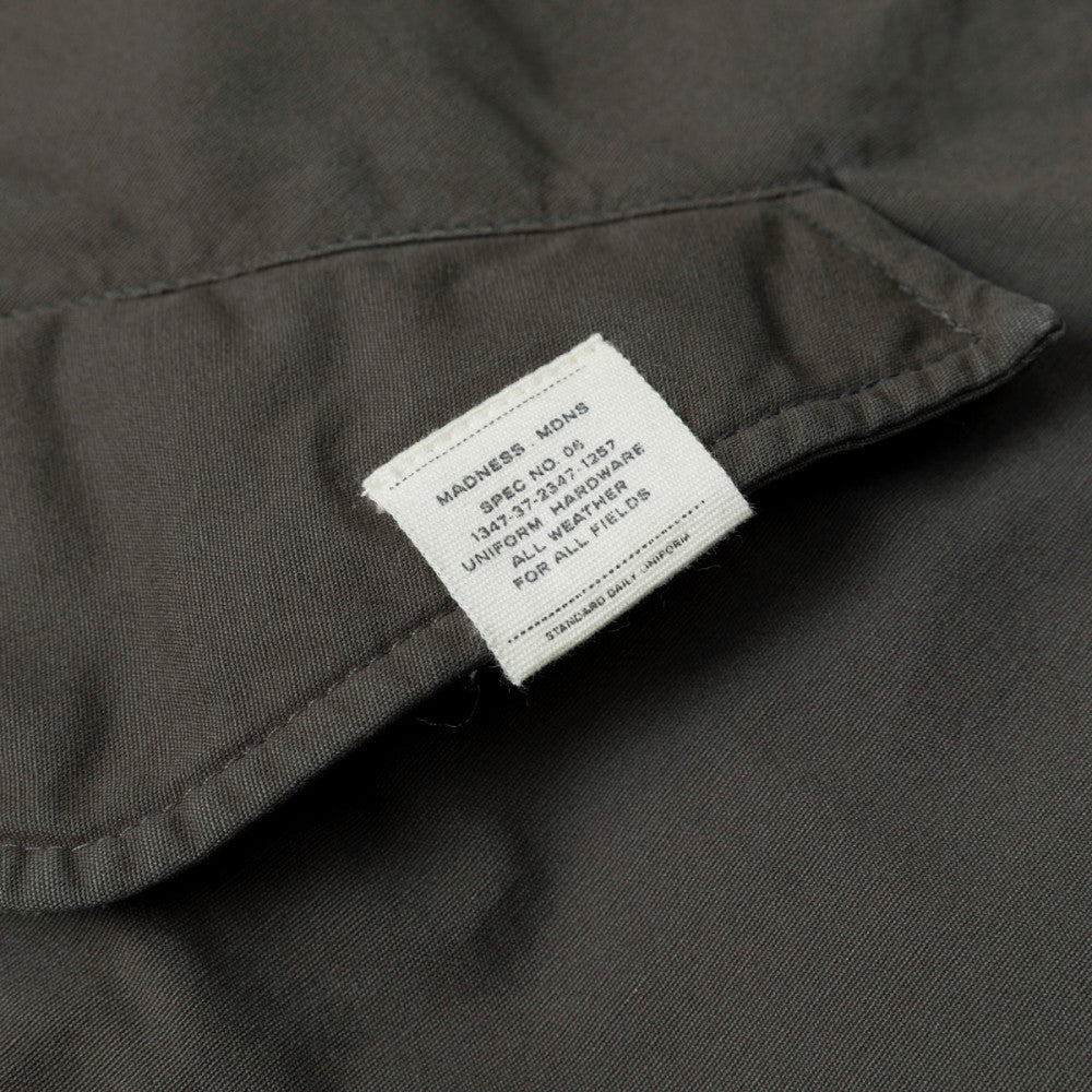 MADNESS MIL-TYPE MOD M51 FIELD COAT-SULFUR BLACK