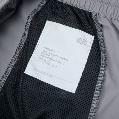 MADNESS NYLON ESSENTIAL SHORTS-GREY