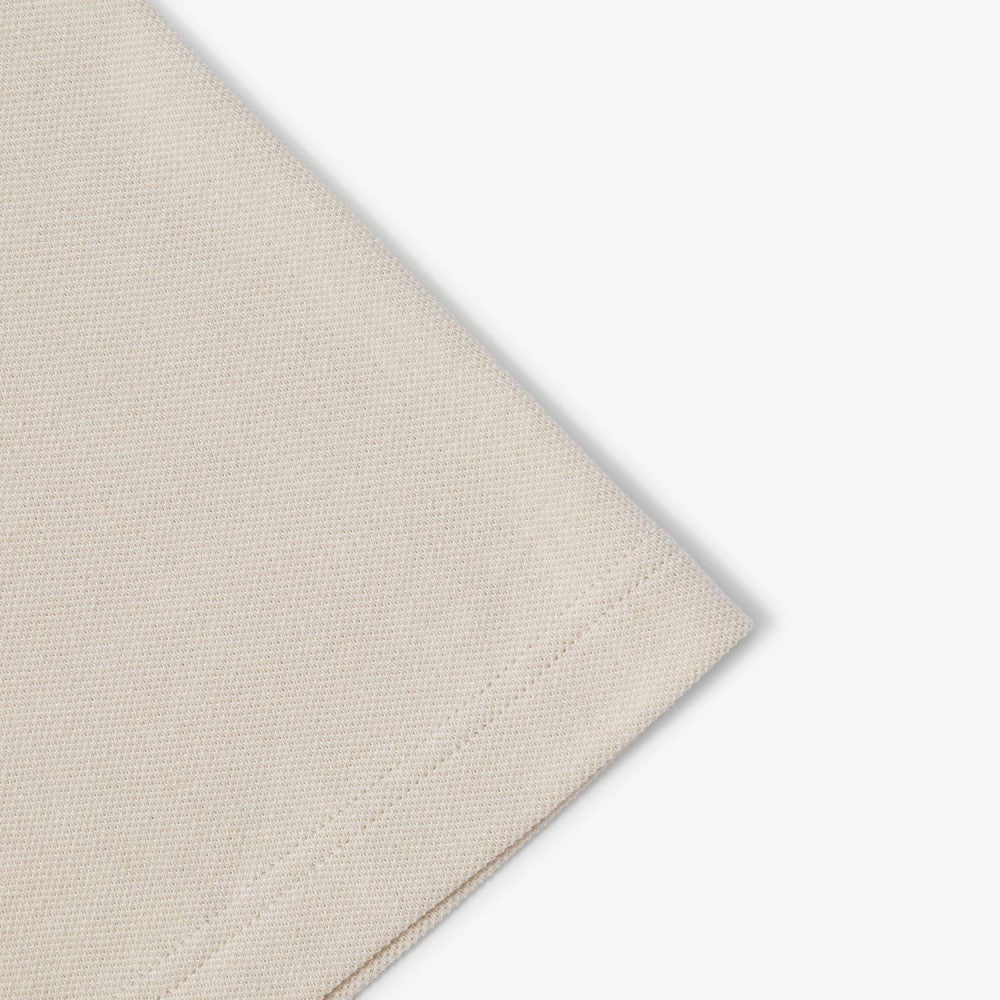 MADNESS OVERSIZE ESSENTIAL PIQUE POCKET TEE-CREAM