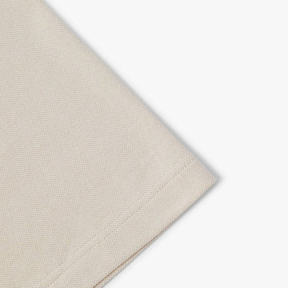 MADNESS OVERSIZE ESSENTIAL PIQUE POCKET TEE-CREAM