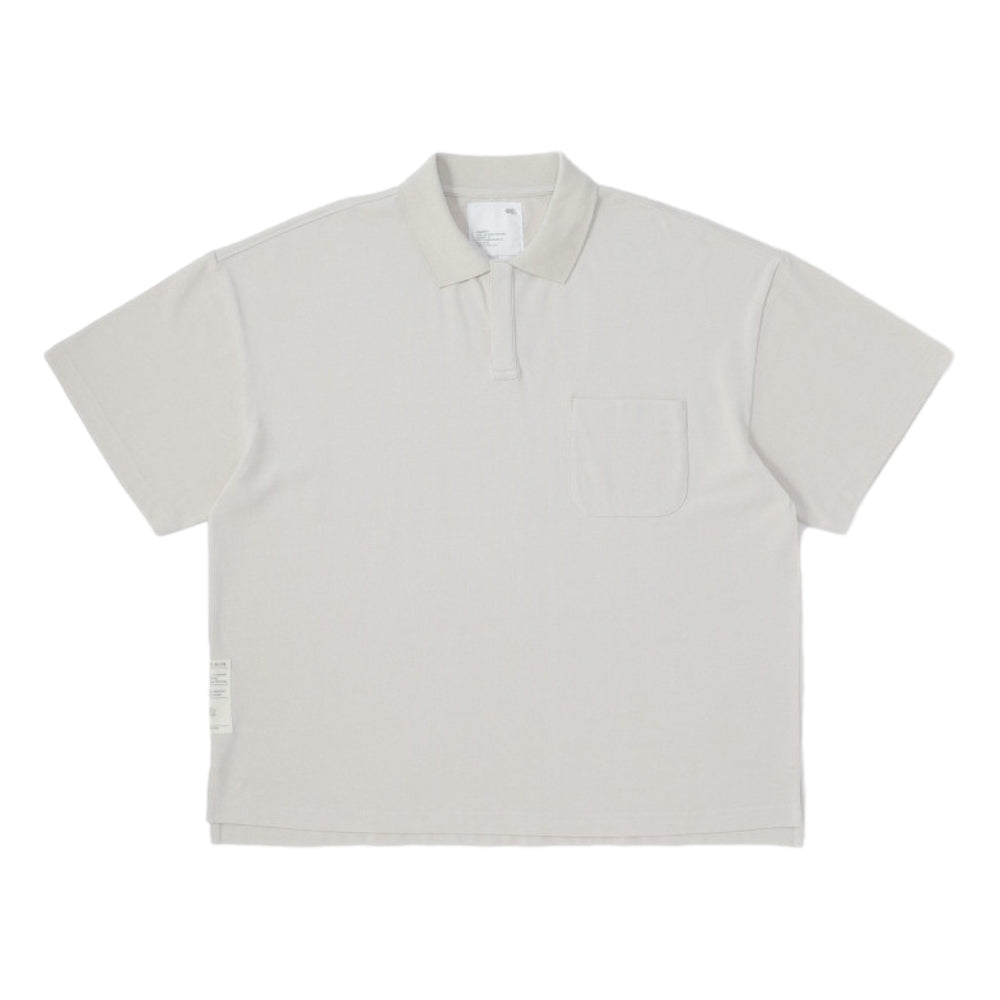 MADNESS OVERSIZE ESSENTIAL PIQUE POLO-CREAM