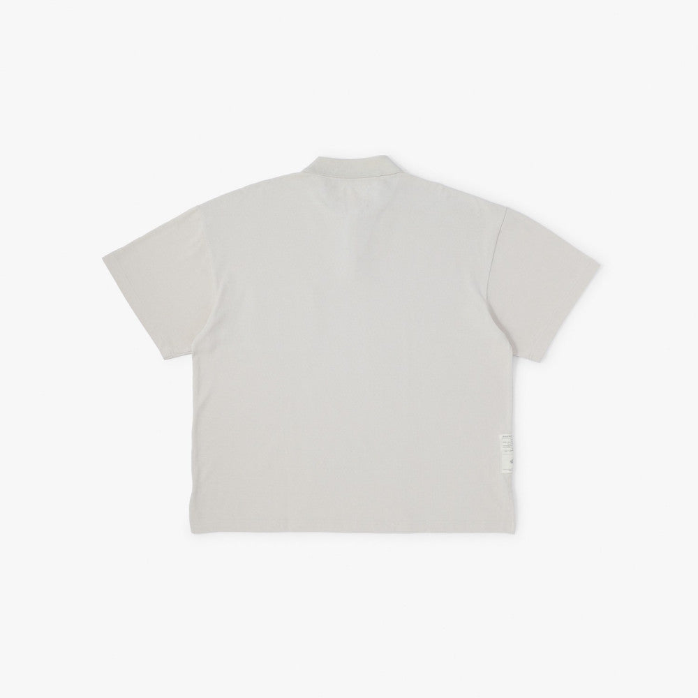 MADNESS OVERSIZE ESSENTIAL PIQUE POLO-CREAM